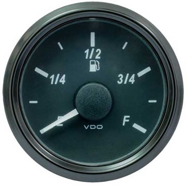 VDO SingleViu Fuel Level Gauge 180